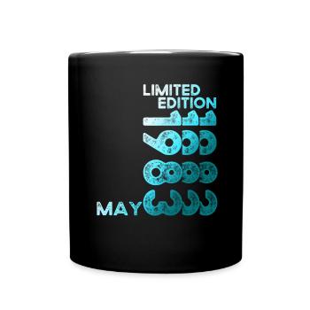 40th Birthday Man Woman Original Vintage 1983 - Full Colour Mug - black - Front