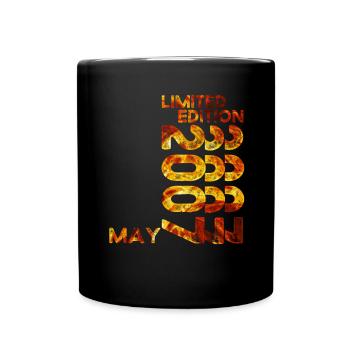 16. Geburtstag Mann Frau Original Jahrgang 2007 - Tasse einfarbig - Schwarz - Vorne
