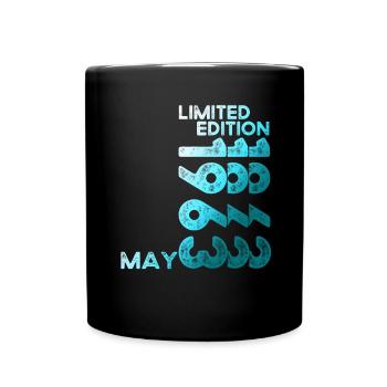 60th Birthday Man Woman Original Vintage 1963 - Full Colour Mug - black - Front