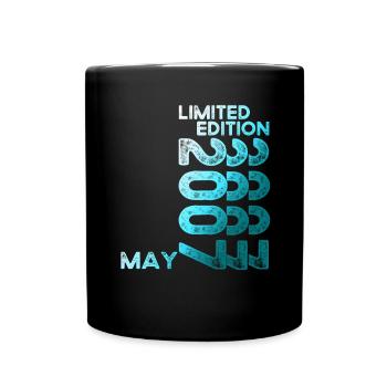 16th Birthday Man Woman Original Vintage 2007 - Full Colour Mug - black - Front