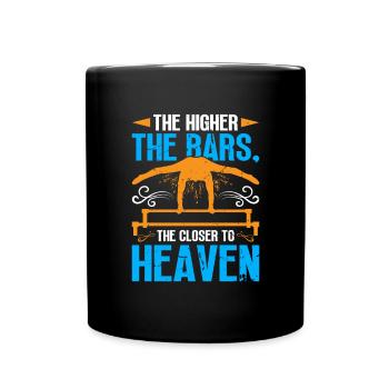 Gymnast funny Workout - Full Colour Mug - black - Front