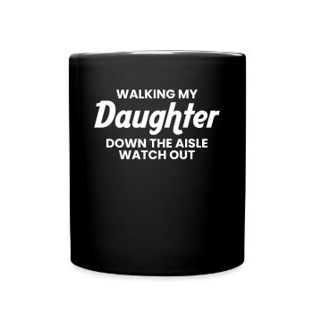 Père De La Chemise de la mariée Cadeau Père de mariage - Mug uni - noir - Devant