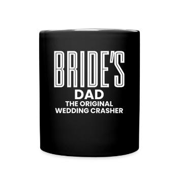 Père De La Chemise de la mariée Cadeau Père de mariage - Mug uni - noir - Devant