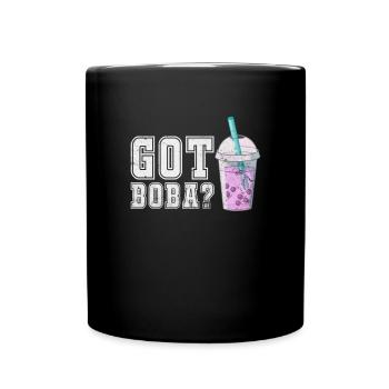 Bubble Tea Boba Tea Kawaii Cadeau - Mug uni - noir - Devant