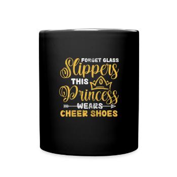 Cheerleader Cheerleading Sport Gymnastics Gift - Full Colour Mug - black - Front