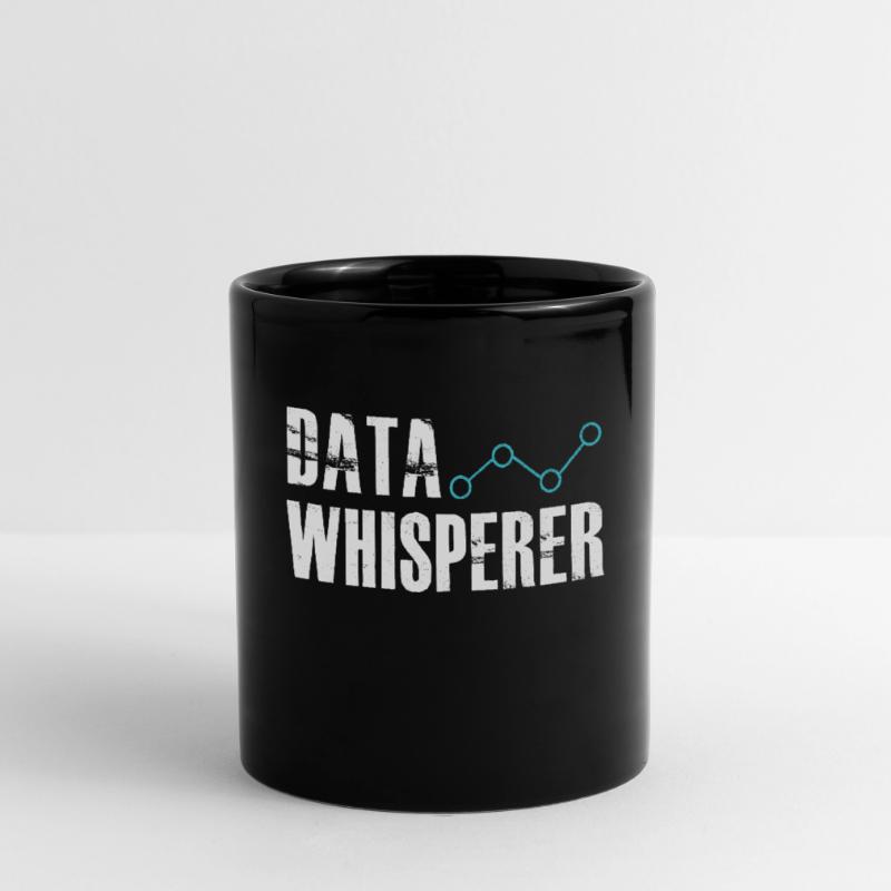 Data Whisperer Science Analyst Software Engineer Full Colour Mug