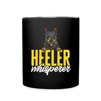 Australian Cattle Dog Red Blue Heeler - Full Colour Mug - black - Front