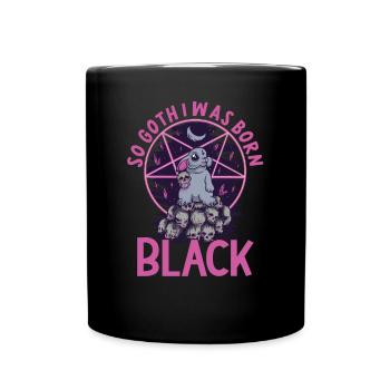 Satan Beelzebub Devil Gothic Pentagram Mystical - Full Colour Mug - black - Front