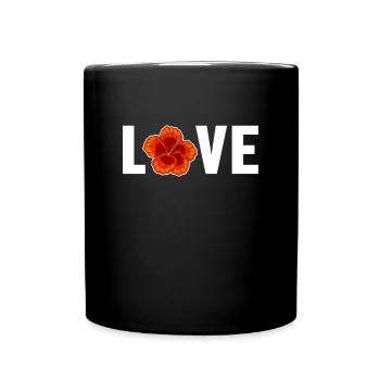 Love horticulture allotment garden allotment garden - Full Colour Mug - black - Front