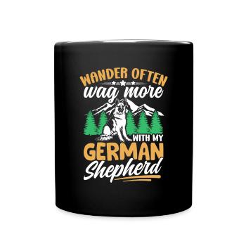 Sheepdog - Full Colour Mug - black - Front