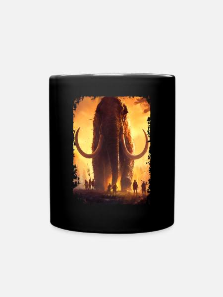Mammut - Tasse einfarbig - Schwarz