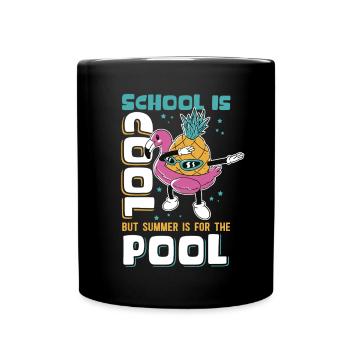 Summer Holidays School Student Holiday Gift - Full Colour Mug - black - Front