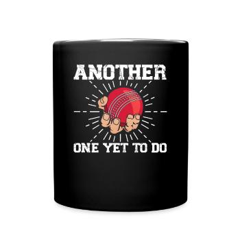 Noch Einer Steht Noch Aus - Tasse einfarbig - Schwarz - Vorne