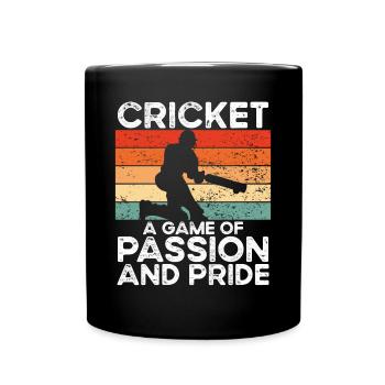 A game of passion and passion - Full Colour Mug - black - Front