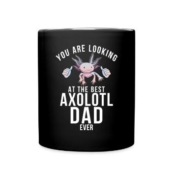 Axolotl Liebhaber Geschenke - Tasse einfarbig - Schwarz - Vorne