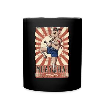Muay Thaï - Mug uni - noir - Devant