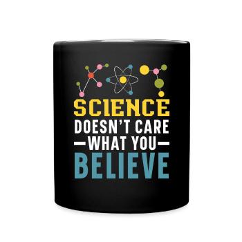 Atheismus Anti-Religion Agnostiker Freidenker Atheist - Tasse einfarbig - Schwarz - Vorne