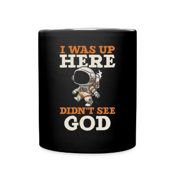 Atheismus Anti-Religion Agnostiker Freidenker Atheist - Tasse einfarbig - Schwarz - Vorne