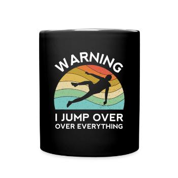 Parkour Free Running Training Traceur Retro Boys S - Mug uni - noir - Devant