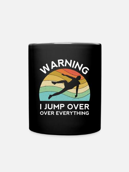 Parkour Free Running Training Traceur Retro Boys S - Mug uni - noir