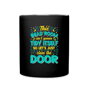 Beading Designs for Beader - Full Colour Mug - black - Front