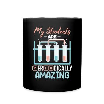 Mes étudiants sont particulièrement incroyables - Mug uni - noir - Devant