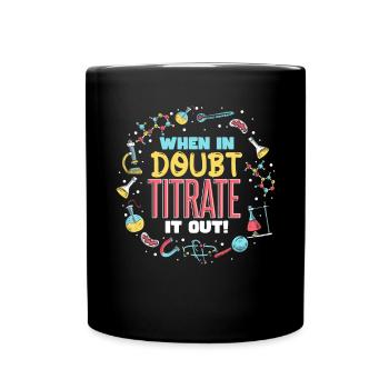En cas de doute, titrez-le - Mug uni - noir - Devant