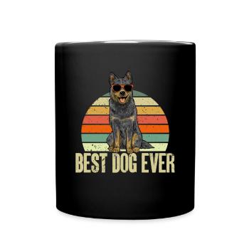Australian Cattle Dog Red Blue Heeler - Full Colour Mug - black - Front