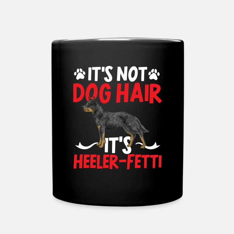 Australian Cattle Dog Red Blue Heeler - Tasse einfarbig - Schwarz