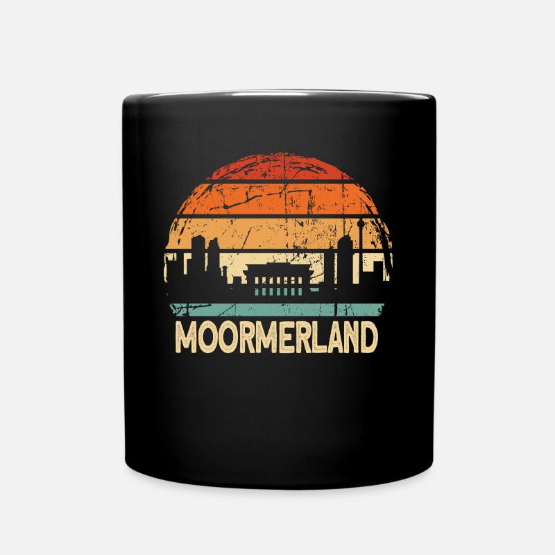 Moormerland - Tasse einfarbig - Schwarz
