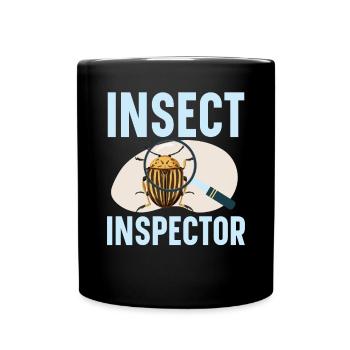 Bug Catcher Bug Expert Insect Lover Entomology - Full Colour Mug - black - Front