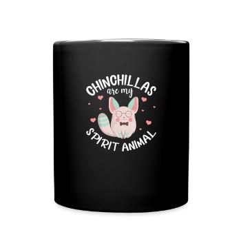 Chinchilla - Full Colour Mug - black - Front