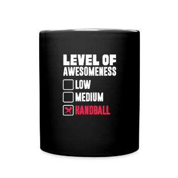 Handball - Full Colour Mug - black - Front