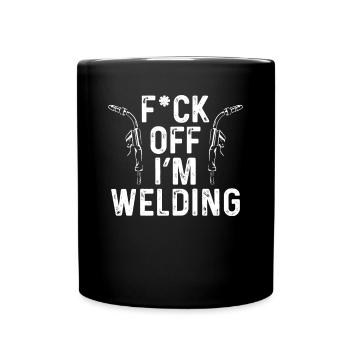 Je vais transpirer - Mug uni - noir - Devant