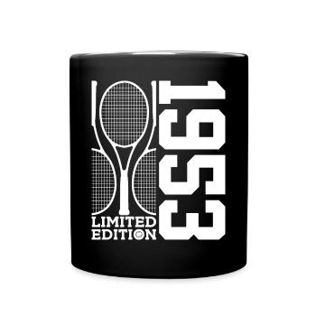 LIMITED EDITION 1953 TENNIS 73RD BIRTHDAY - Full Colour Mug - black - Front