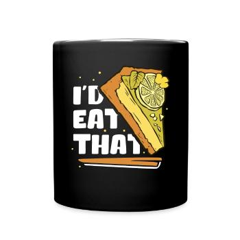 Cake Lime Cake Lemon Cake Gift - Full Colour Mug - black - Front
