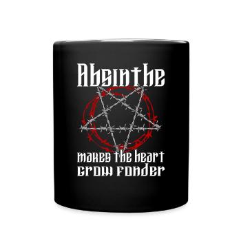 Satan Belzébuth Diable Gothique Pentagramme Mystique - Mug uni - noir - Devant
