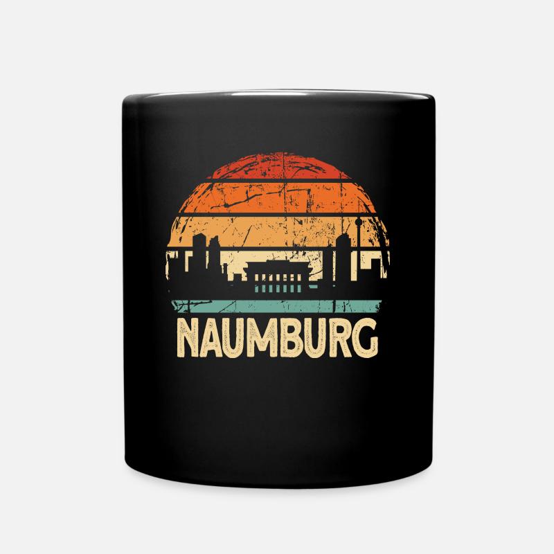 Naumburg - Tasse einfarbig - Schwarz