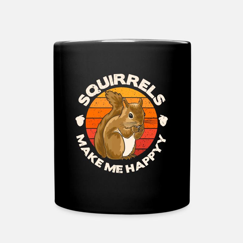 Écureuil, Drôle d’écureuil, Amant de l’écureuil - Mug uni - noir