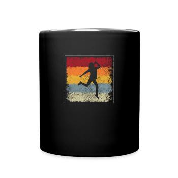 Chanteur Rétro - Mug uni - noir - Devant