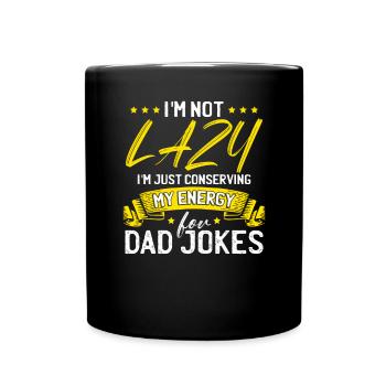 Dad Joke - Full Colour Mug - black - Front