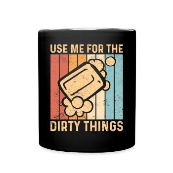 Fabricant de savon amusant - Mug uni - noir - Devant