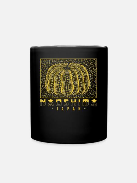 Naoshima Japan Souvenir - Full Colour Mug - black