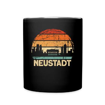New Town - Full Colour Mug - black - Front