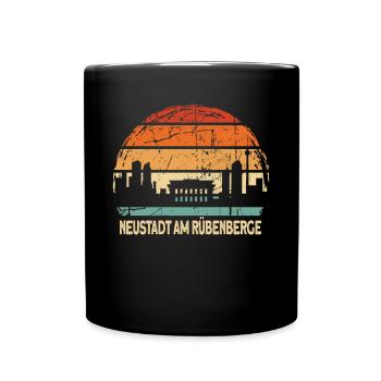 Neustadt am Rübenberge - Mug uni - noir - Devant