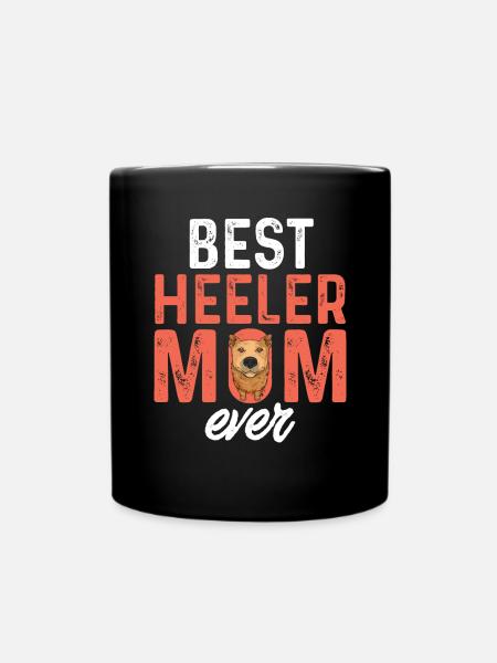 Bouvier australien Red Blue Heeler - Mug uni - noir