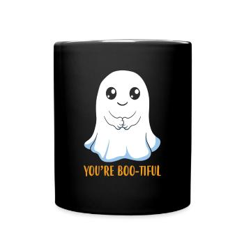 Tu es Boo Tiful Ghost Ghost Drôle Halloween - Mug uni - noir - Devant