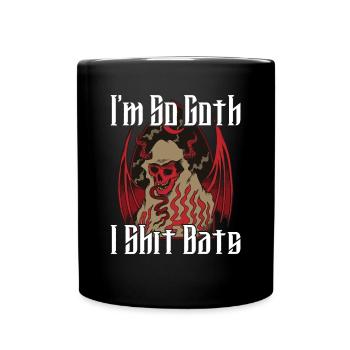 Satan Belzébuth Diable Gothique Pentagramme Mystique - Mug uni - noir - Devant