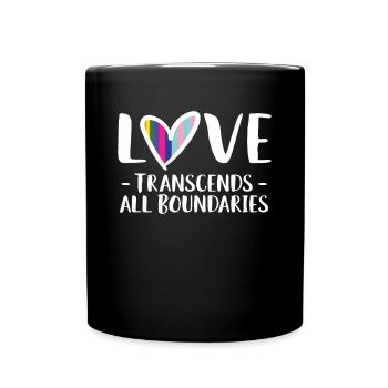 Cadeau de chemise LGBTQ+ Mois LGBT - Mug uni - noir - Devant