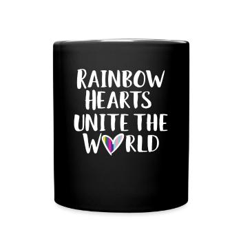 Cadeau de chemise LGBTQ+ Mois LGBT - Mug uni - noir - Devant